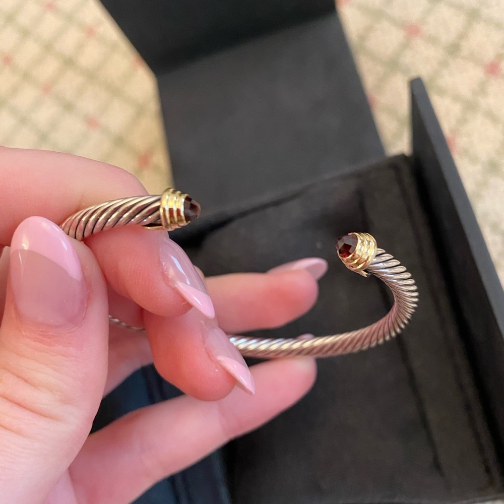 David Yurman ruby kids cable cuff - Picture 2 of 8